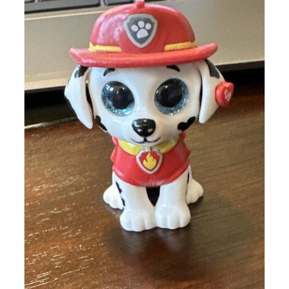 Ty Mini Beanie Boos Paw Patrol Marshall Mini Plastic Figure